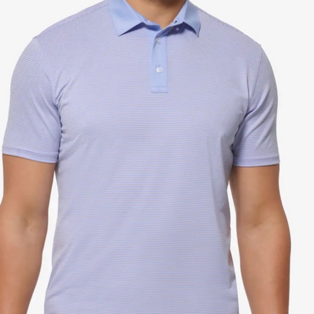 Mizzen + Main Versa Polo Lavender Multi